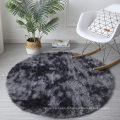 Ultra Soft Round Round Faux Sheepin Fur Area Tapis rose rose Circulaire tapis hirsué